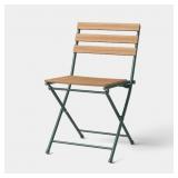 1 LOT (2) FAUX WOOD CASUAL TRADITIONAL OUTDOOR PAT