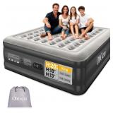 $175 OHGENI 20" RAISED KING SIZE AIR MATTRESS WITH