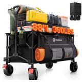 ORIGINSURE 220L COLLAPSIBLE BEACH WAGON CART, 360L
