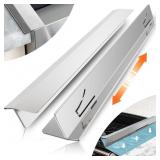 2PCS KITCHEN STOVE COUNTER GAP COVERS STAINLESS ST