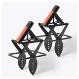 MOLE TRAPS THAT KILL BEST, 2 PACK SCISSOR MOLE TRA