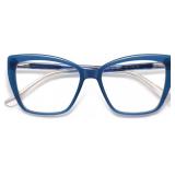 AMOMOMA TRENDY TR90 OVERSIZED BLUE LIGHT READING G