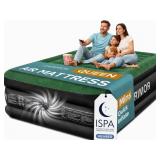 CHERIMOR QUEEN AIR MATTRESS, BUILT-IN PUMP, 18IN R