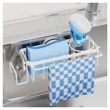 TAILI 4-IN-1 SINK CADDY FOR KITCHEN SINK WITH STRO