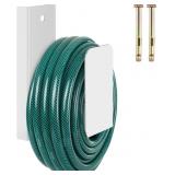 CROBLISSFUL GARDEN HOSE HOLDER WALL MOUNT METAL, W