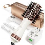 DUAL VOLTAGE TRAVEL BLOW DRYER BRUSH IN ONE, HAIR
