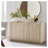 $383 MODWAY HOLLIS 59" 3-DOORS BUFFET/SIDEBOARD IN