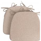 SUNSLEEK CHAIR CUSHIONS FOR DINING CHAIRS D-SHAPED