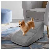2 STEPS NON-SLIP PET STEPS WITH REMOVABLE COVER IN