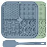 CHEFAIDE 2 PACK LICK MAT FOR DOGS, CATS & PUPPIES