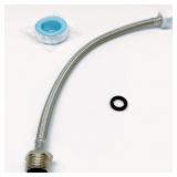 14.2 INCH TOILET HOSE EXTENSION?STAINLESS STEEL BR