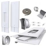 105" SLIDING DOOR AC VENT KIT FOR DUAL HOSE PORTAB