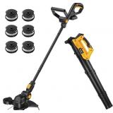 CORDLESS WEED EATER & LEAF BLOWER COMBO COMPATIBLE