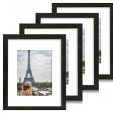 HONGKEE 11X14 PICTURE FRAME SET OF 4, MADE OF REAL