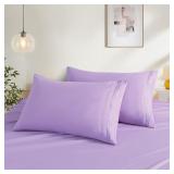 PURPLE PILLOW COVERS SET OF 2?2 PACK KING SIZE PIL