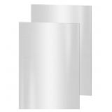 2PCS 304 STAINLESS STEEL SHEETS, 8 X 4 X 1/32 INCH