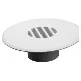 DECOR GRATES HV100PL-WH LOUVERED HIGH VELOCITY VEN
