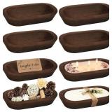 ROYXEN 8 PACK DOUGH BOWL FOR CANDLE 9.5 X 5.5 INCH