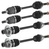 $183 2 FRONT+2 REAR CV AXLE FIT FOR SUZUKI KING QU