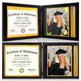 JMUQ 12X26 FOLDABLE DIPLOMA FRAME WITH TASSEL HOLD