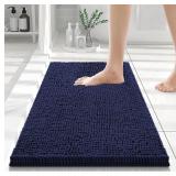 SMIRY BATHROOM RUGS 24X16, LUXURY CHENILLE EXTRA S