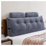 EUHAMS HEADBOARD PILLOW QUEEN WITH NECK ROLL, TRIA