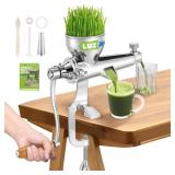 MANUAL WHEATGRASS JUICER & FRUIT PRESS, 304 STAINL