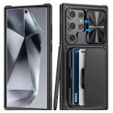BXYJY FOR SAMSUNG GALAXY S24 ULTRA CASE WALLET, CR