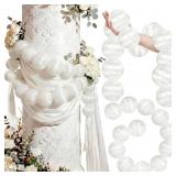 WEDDING PEARL BALL GARLAND ORNAMENT BEADS WEDDING