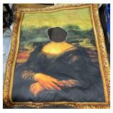 FAMOUS PAINTINGS COSTUME MONA LISA THE SCREAM HALL