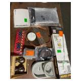 1 LOT OF MIXED ITEMS (SMOKE DETECTOR FOR SAFETY,BU