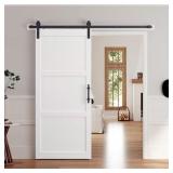 $307 36 IN. X 84 IN. 3-PANEL WHITE FINISHED SOLID
