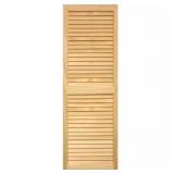 $201 15 IN. X 75 IN. LOUVERED SHUTTERS PAIR UNFINI