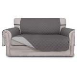 EASY-GOING REVERSIBLE COUCH COVER, 2 CUSHION SOFA,