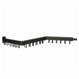 WALL-MOUNTED FOLDING LAUNDRY DRYING RACK, 18 HOOKS