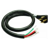 SOUTHWIRE 50-AMP 4-WIRE RANGE POWER CORD; 6-FOOT;