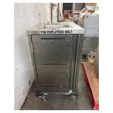 21" L X 27" W X 40" H STAINLESS STEEL HAND WASHING