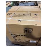 STAINLESS STEEL DISHWASHER LED WITHOUT FRONT PANEL