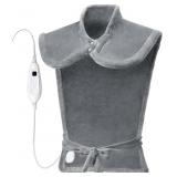 HEATING PAD FOR BACK & CRAMPS, WEIGHTED HEATING PA