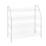 CLOSETMAID 28-IN H 4 TIER 12 PAIR WHITE METAL SHOE