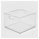 12" X 12" X 8" ALL PURPOSE STORAGE BIN - BRIGHTROO