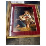 26 X 33 TWO CHILDREN KNITTING PHOTO