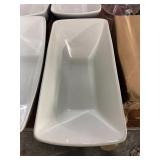 1 LOT (2) THRESHOLD PORCELAIN DISH
