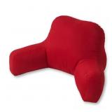 COTTON DUCK SCARLET SOLID 28 IN. X 17 IN. BEDREST