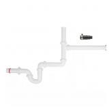 1-1/2 IN. X 15 IN. P-TRAP ABS DISPOSAL KIT