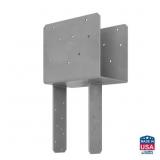 $138 ECCQ END COLUMN CAP FOR 6X BEAM, 6X POST, WIT