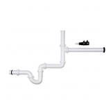 1-1/2 IN. WHITE PLASTIC SLIP-JOINT GARBAGE DISPOSA