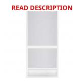 $159 36 IN. X 80 IN. GRAND FLORIDIAN WHITE ALUMINU