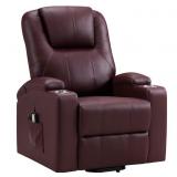 $551 ARMSTRONG UPHOLSTERED POWER LIFT MASSAGE RECL