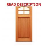 $938 36 IN. X 80 IN. REVERSIBLE CLEAR GLASS MODERN